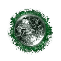 緑溢れの結晶雫