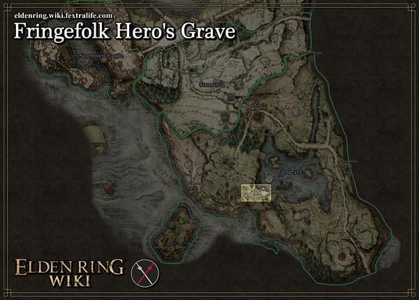 map fringefolk hero's grave elden ring wiki guide 600px